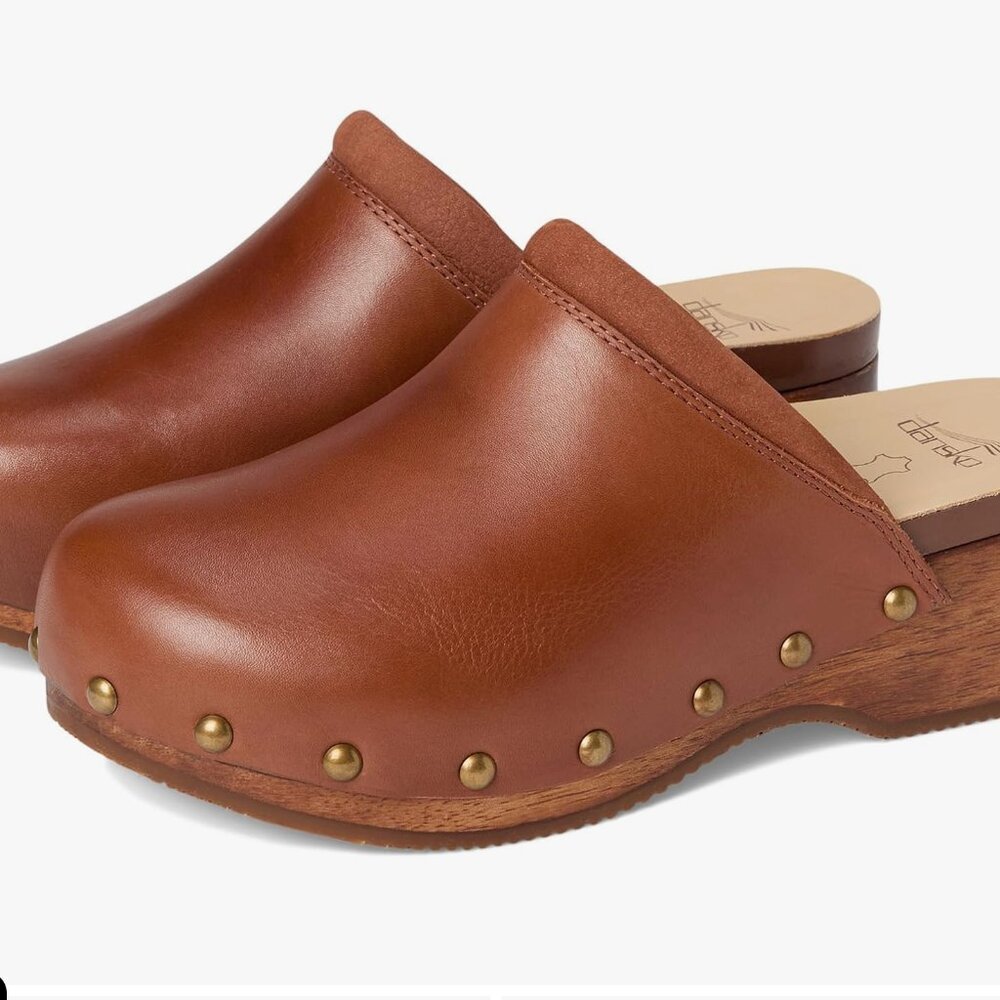The Dansko Andie Leather Mules